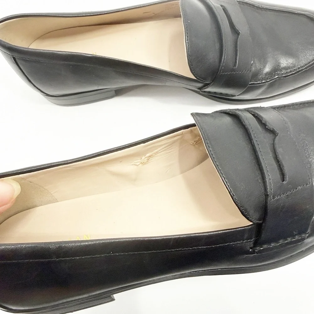 Cole Haan Pinch Grand Penny Loafer Pearson Black Leather Maine size 9
